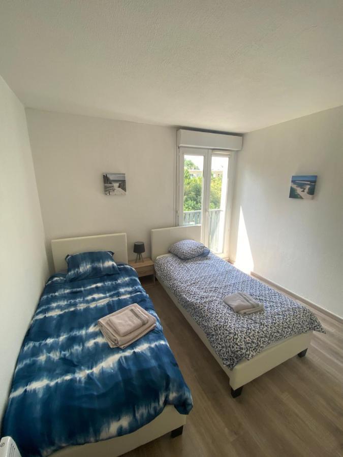 Appartement 3P, 72M2, Centre Ville, Parking Prive Tout Confort Бискарос Екстериор снимка
